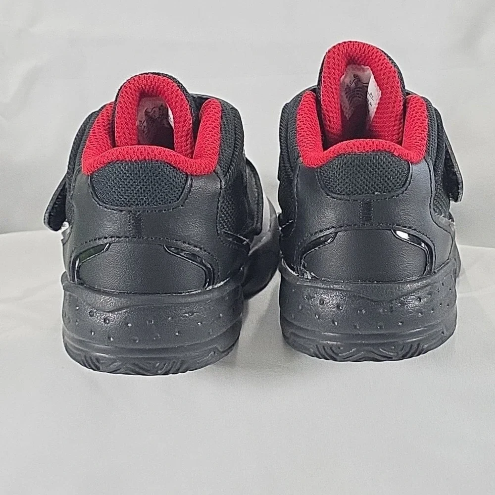 Jordan Max Aura 4‎ Black/White/ Gym Red Baby Toddler Shoes Size 6C